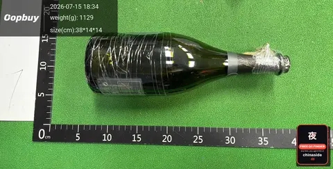 French Champagne Bottle Prop