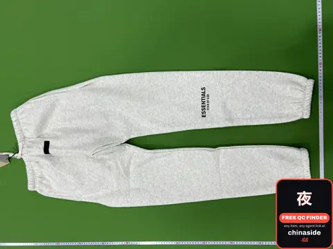 White Grey Pants