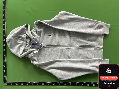 Zipper Hooded Coat