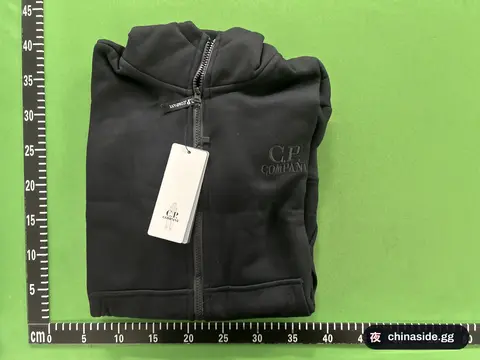 Round-Lens Hooded Cardigan Sweatshirt Coat