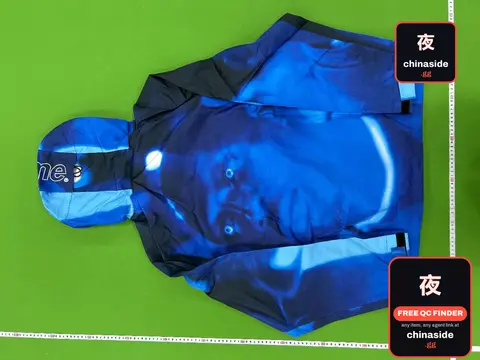 Blue Graphic Hoodie