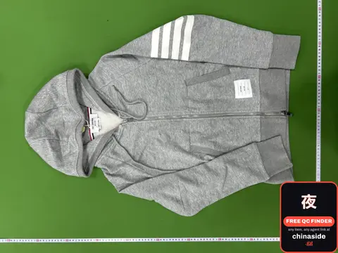 Light Grey Zip Up Jacket
