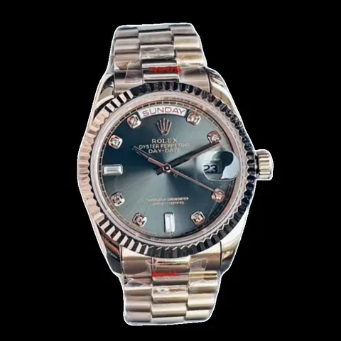 Rolex [Oyster Perpetual Day-Date] - Day-Date Grey Diamond