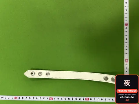 Thai Silver Adjustable Leather Bracelet