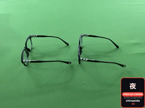 Black Silver Frame Glasses