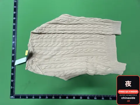 Pure Cotton Long Sleeve Crewneck Sweater