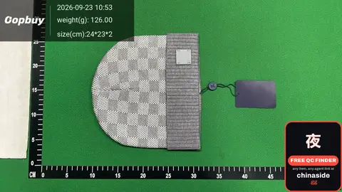 Checkered Beanie