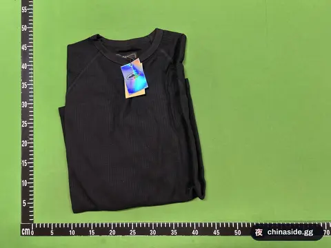 Black Long Sleeve Star Tee