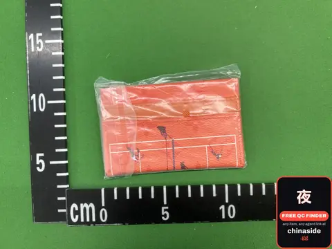 Small Orange Card Holder