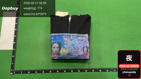 DP-U.S. Passport Zipper Sweatshirt
