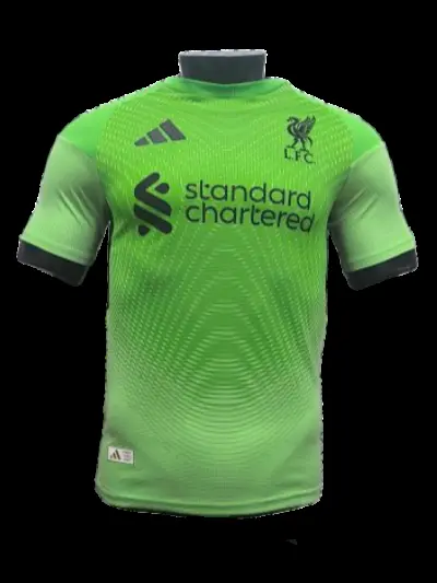 2526 Season Liverpool Green Goalkeeper Player Edition Jersey