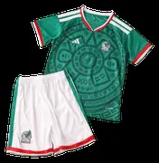 2026 FIFA World Cup Mexico home Kids kit