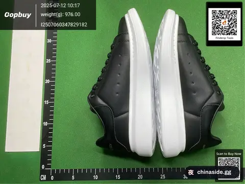 Black Lace-Up Sneakers