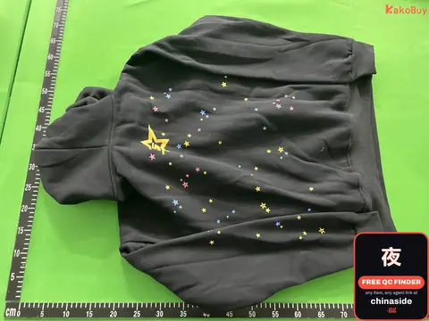 Star Print Hoodie