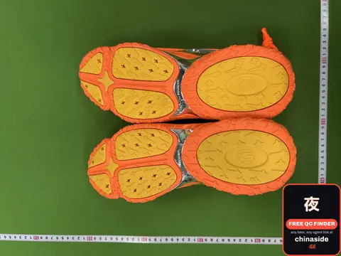 Orange and Yellow Sneakers