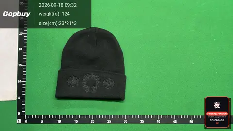 Embroidered Knit Hat
