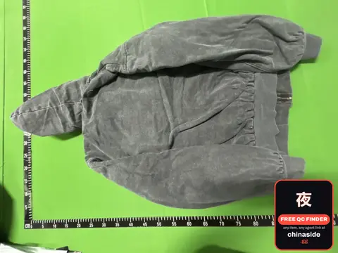 Medieval Style Washed Zip-Up Hooded Jacket