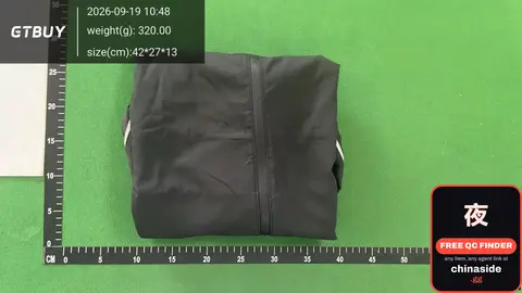 Black Windbreaker Jacket