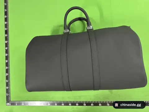 Waxed Calfskin Shoulder Bag