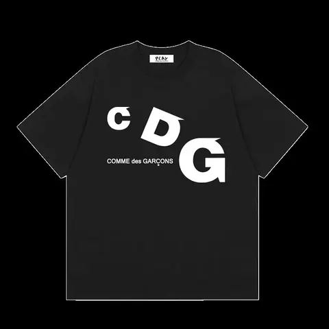 CDG Play Tee - Black CDG Logo