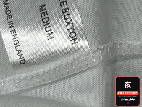 Minimalist Slogan Patch Embroidery Loose Tee