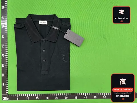 YYS Embroidered Lapel T-Shirt