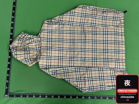 Classic Plaid Reversible Hooded Jacket