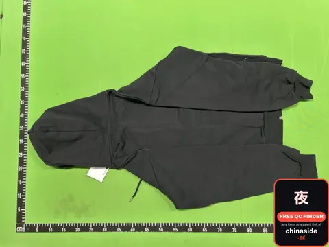 Black Print Hoodie