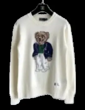 Ralph Lauren Polo Bear - Cream Bear Knit, Women's
