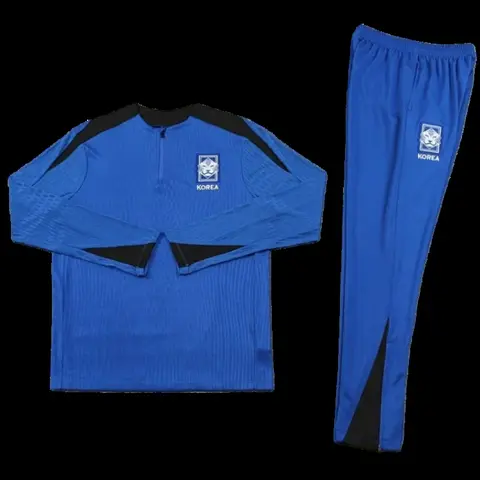 2425 Republic of Korea blue Training suit set