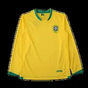 2006 season Brazil home Long sleeved retro Fan version