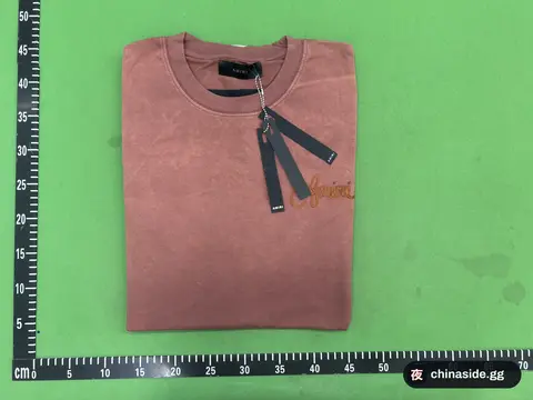 Two-Color Short Sleeve T-Shirt