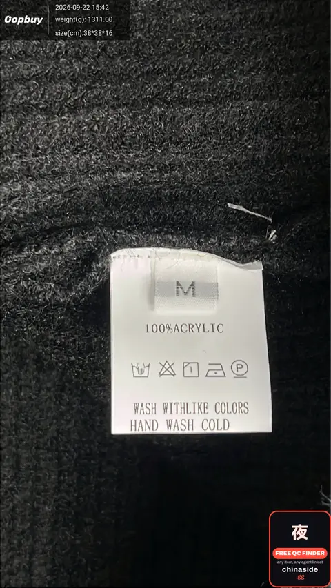 Acrylic Sweater