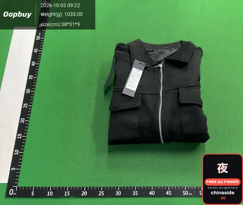 Black Zip-Up Jacket