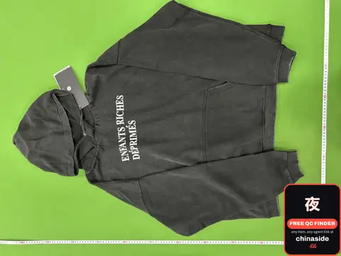 Washed Printed Hoodie