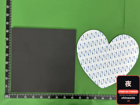 Heart-Shaped Adhesive Sheet