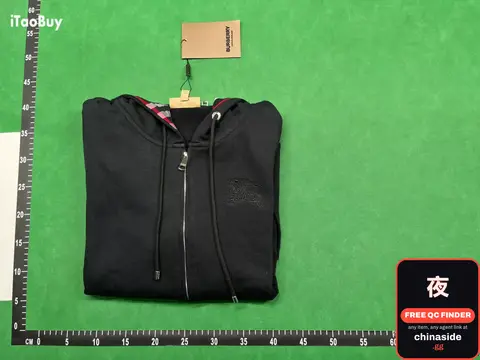 Plaid Zipper Hoodie