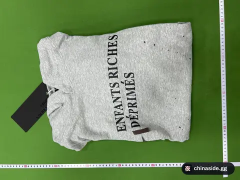 Erd Washed Ink Splashing Hoodie