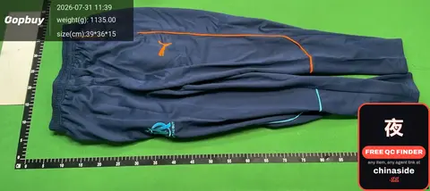 Dark Blue Track Pants
