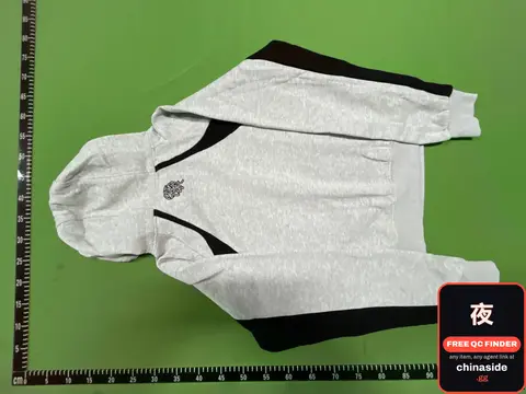 Grey Black Hoodie
