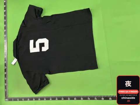 Black T-Shirt With Number 5