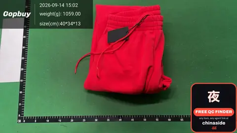 The Workday Red Sweatpants