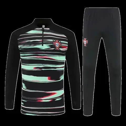 2526 season Portugal Half zip training suit set