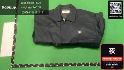 Discord Navy Embroidered Jacket