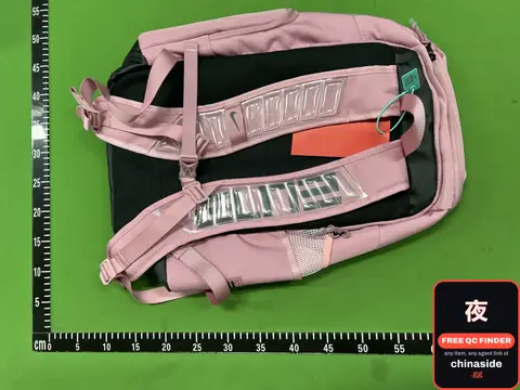 Pink and Black Backpack