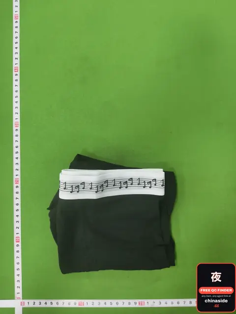 Socks With Music Note Pattern