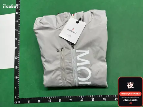 Men's Letter-Print Slim Fit Windbreaker Jacket