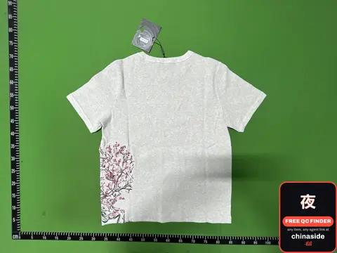 Cherry Blossom Embroidery Short Sleeve