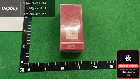 Red Perfume Bottle