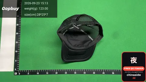Black Mesh Cap